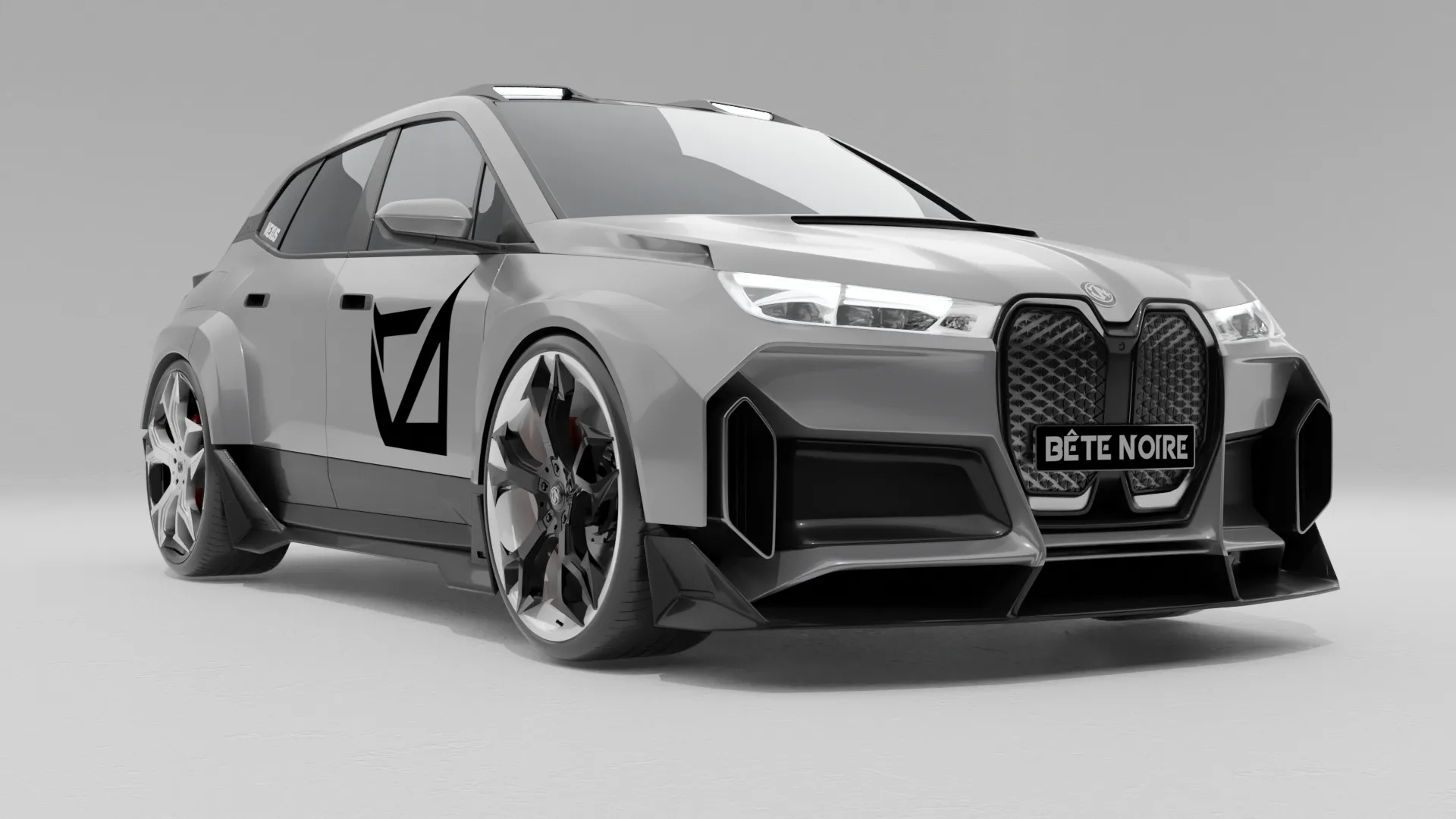 BMW iX I20 Custom Design Wide Body Kit by Bête Noire