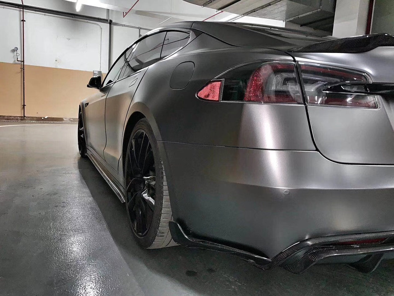 Check our price and buy CMST Carbon Fiber Body Kit set for Tesla Model S!