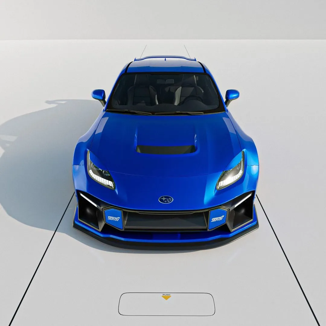 Subaru BRZ 2022 STI Wide Custom Body Kit by Avante Design