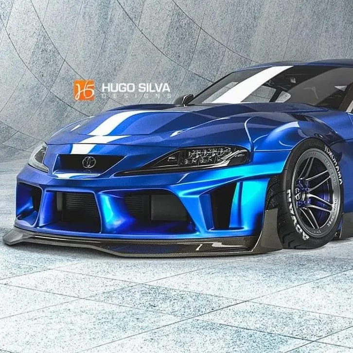 Toyota Supra Custom Body Kit by Hugo Silva