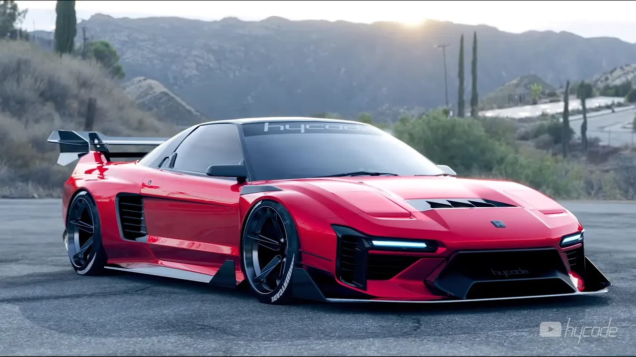Honda NSX Custom Body Kit by Hycade