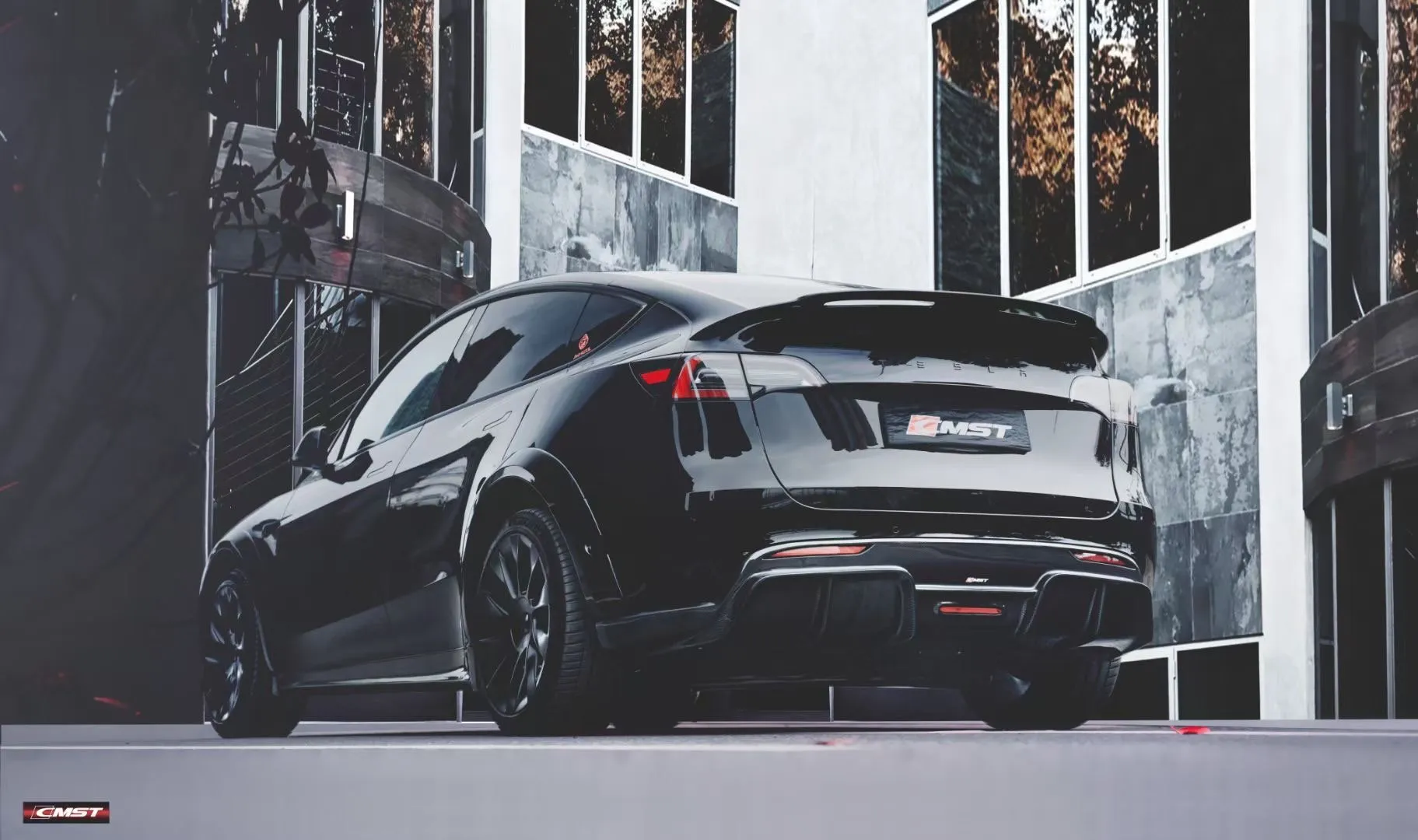 Check our price and buy CMST Carbon Fiber Body Kit set for Tesla Model Y!