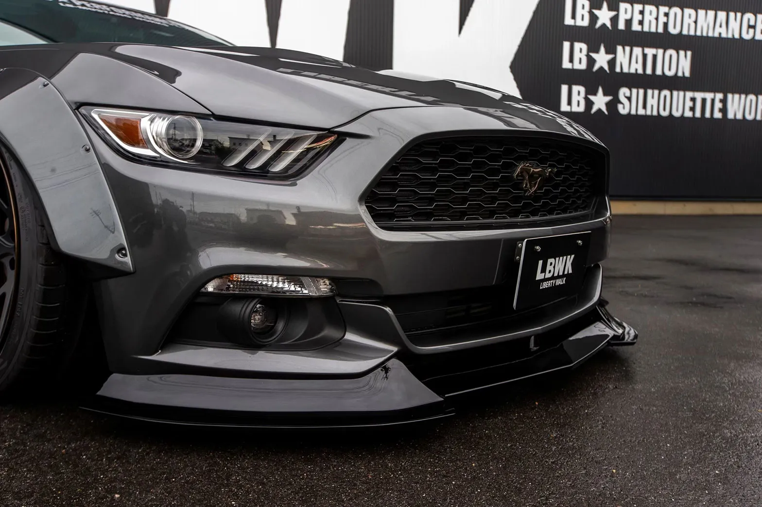 Check our price and buy Liberty Walk Body kit for Ford Mustang!