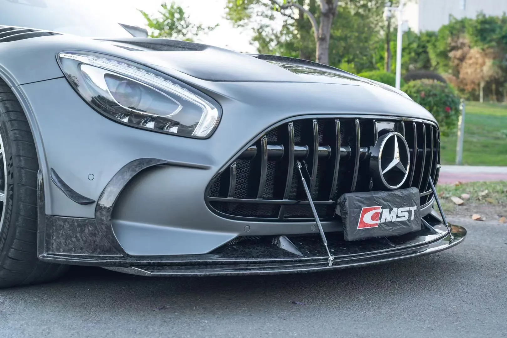Check our price and buy CMST Carbon Fiber Body Kit set for Mercedes Benz AMG GT C190