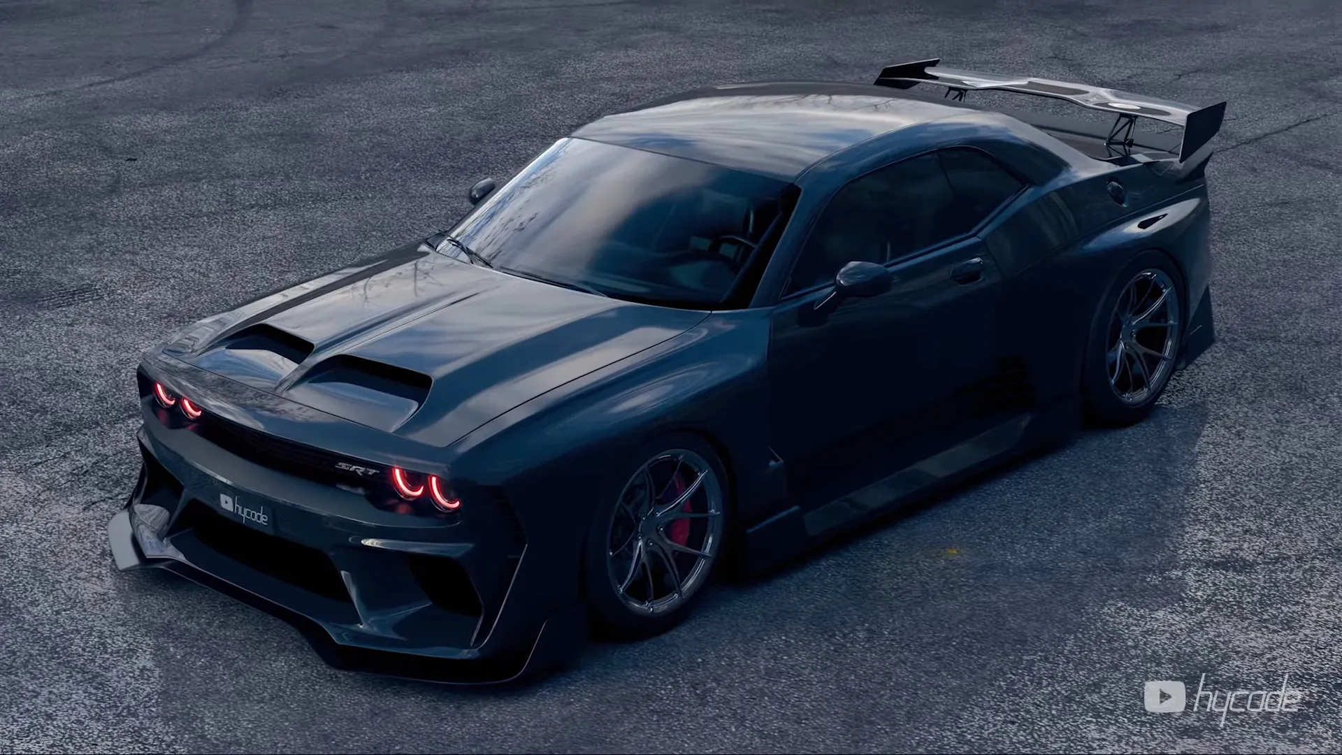 Dodge Challenger Demon Custom Wide Body Kit by Hycade