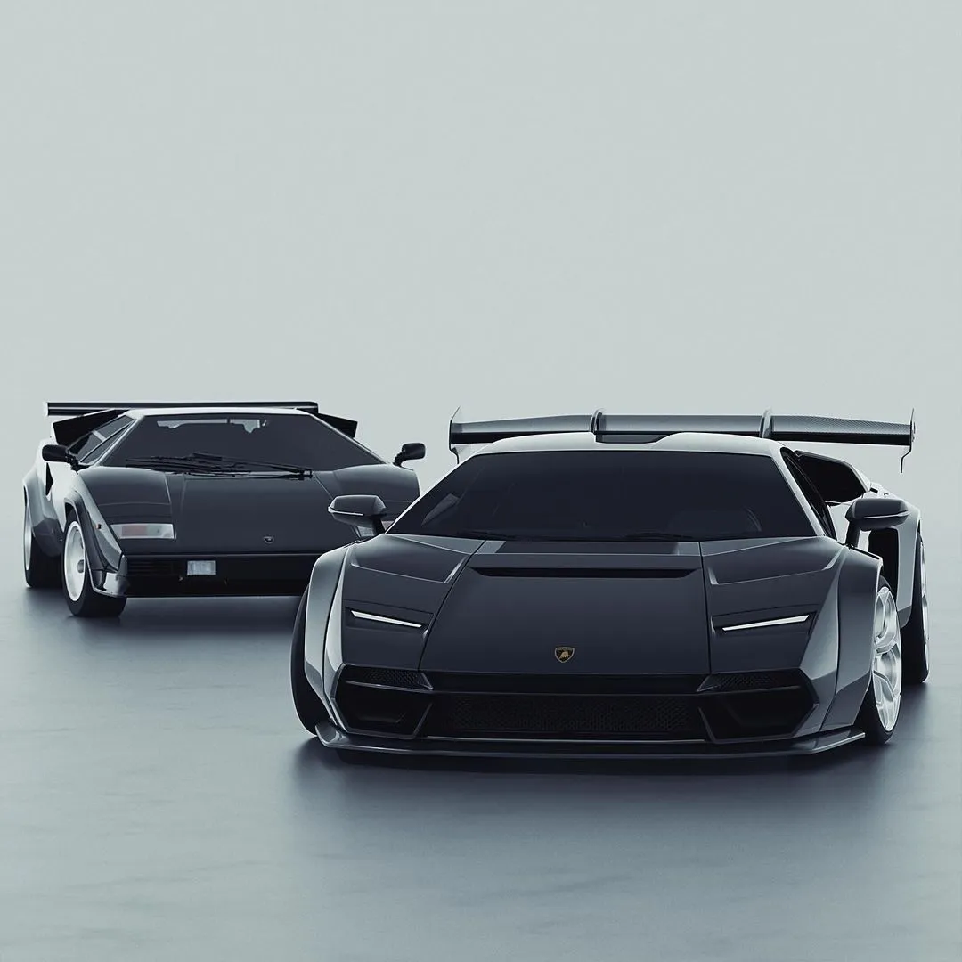 Lamborghini Countach LPI 800-4 Custom Body Kit by Magnus Concepts