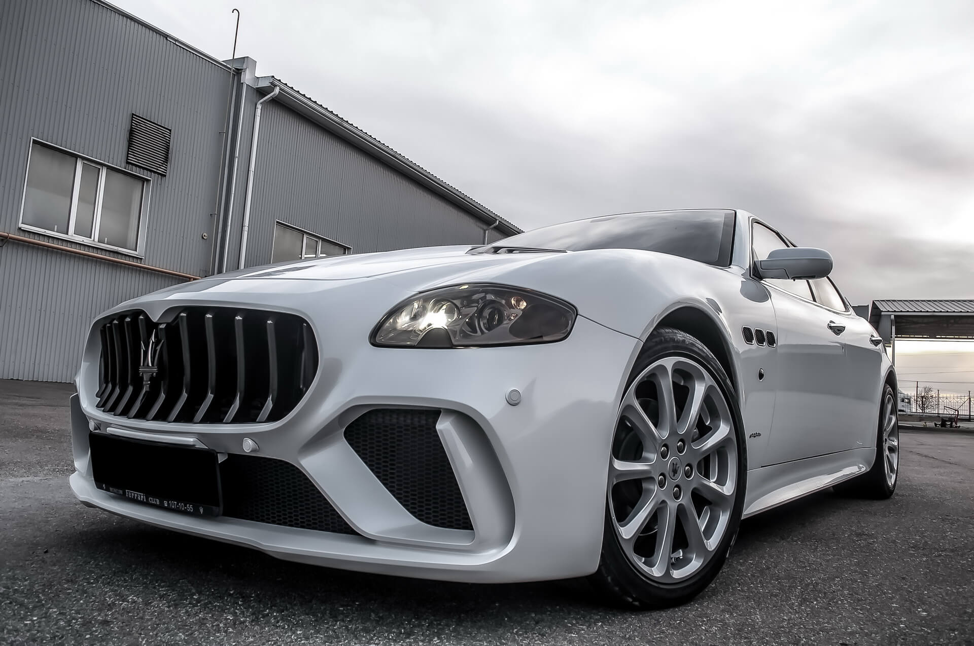 Front bumper SCL Performance for Maserati Quattroporte Cerrera