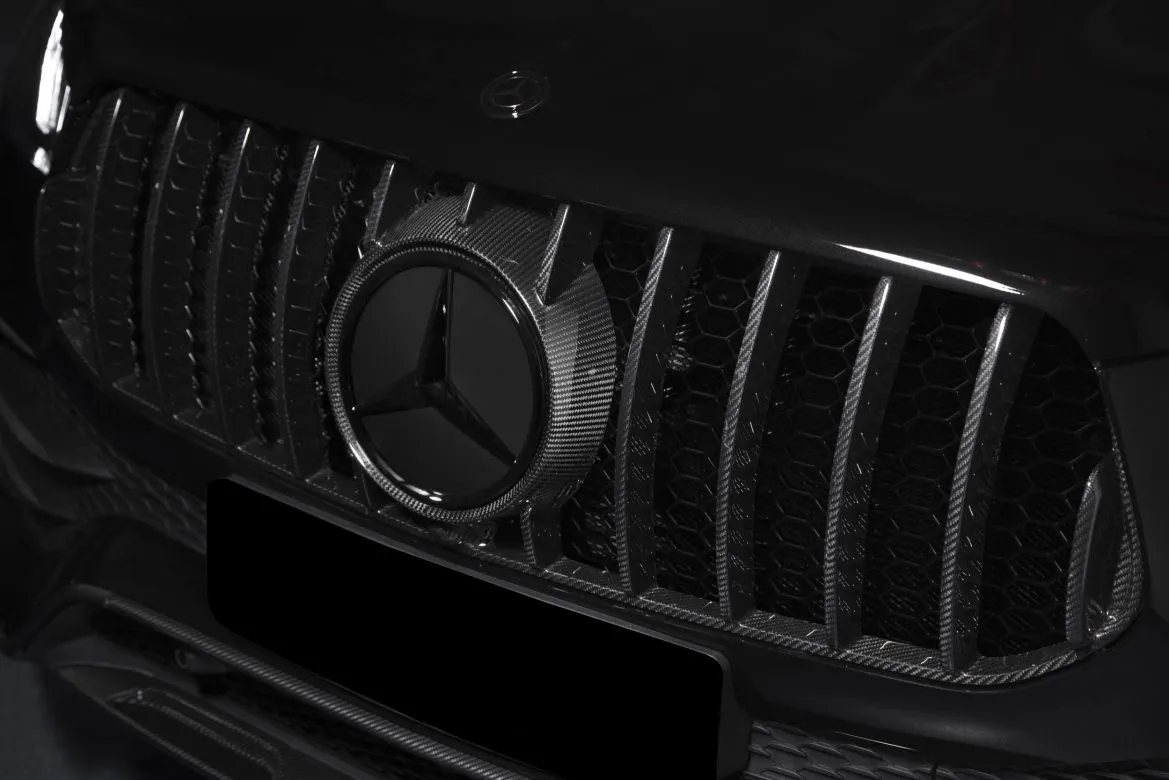 Radiator grille carbon for Mercedes-Benz GLE V 167 AMG Line