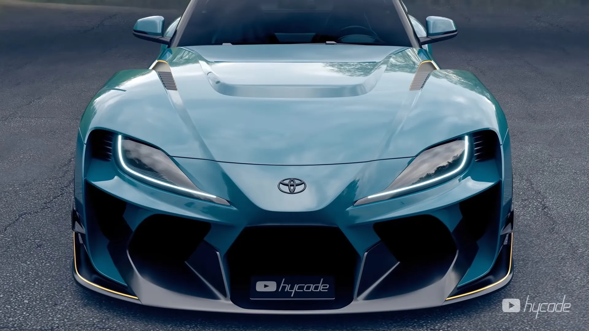 Toyota Supra MK5 Custom Body Kit by Hycade