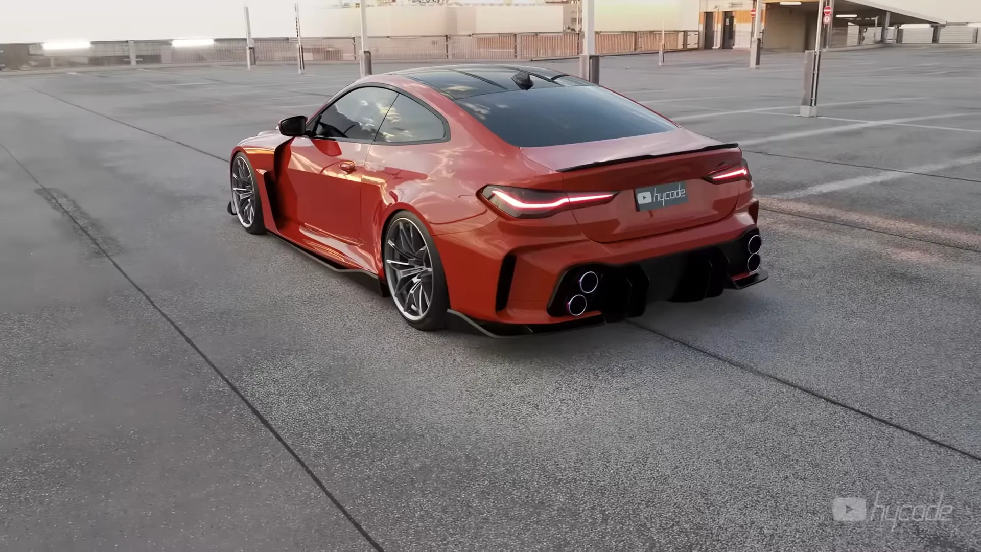 BMW M4 G82/G83 Custom Wide Body Kit by Hycade