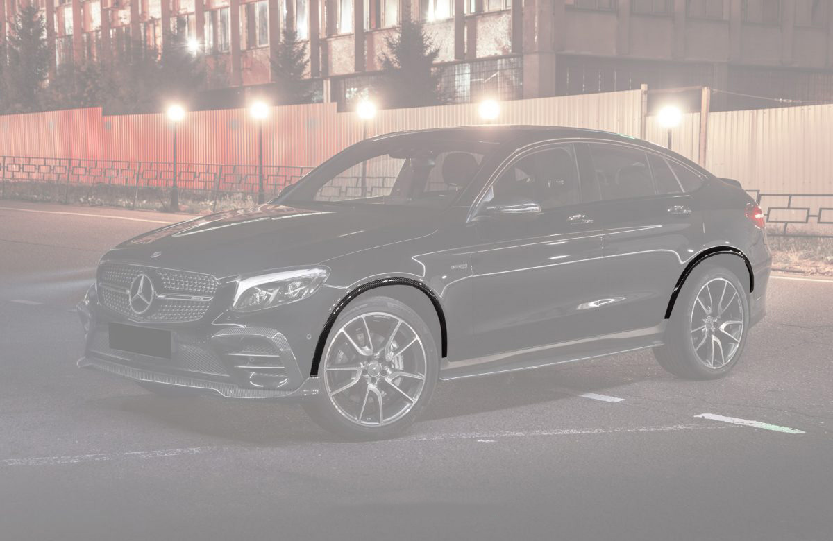 Arches add-ons Carbon for Mercedes-Benz GLC Coupe C253