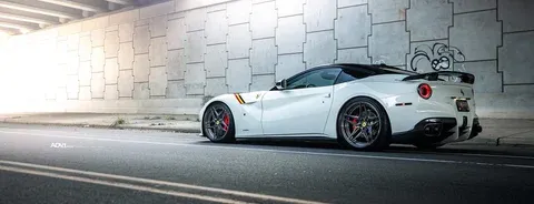 NOVITEC Bianco Avus Ferrari F12 Berlinetta on ADV.1 ADV510 M.V2 Advanced Series Wheels