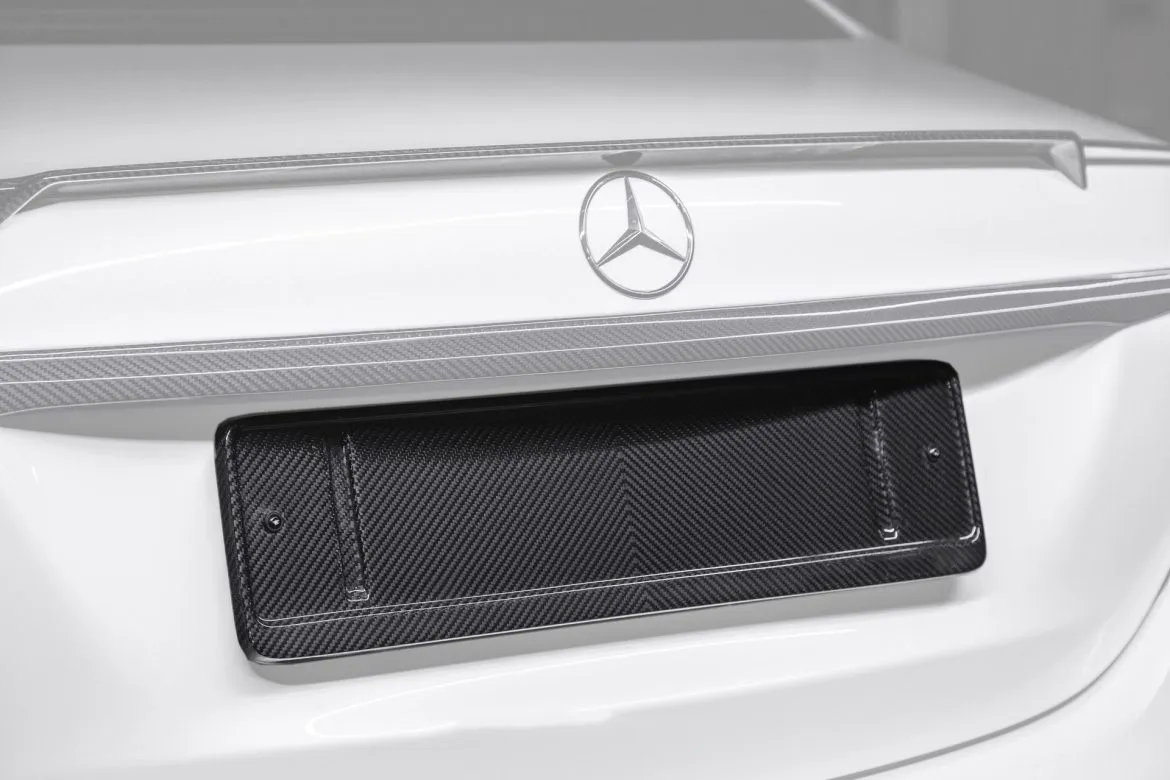License frame BS Style Carbon for Mercedes-Benz GLS 800 AMG X167 AMG GLS 63