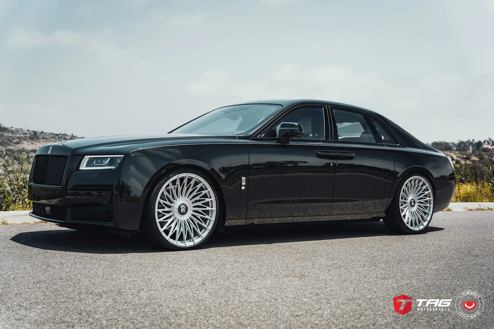 Vossen S17 15T forged wheel — mounted on vehicle