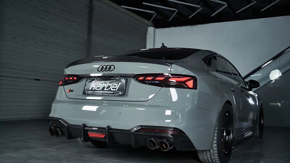 Check our price and buy Karbel Carbon Fiber Body kit set for Audi S5 F5 Restyling 2020