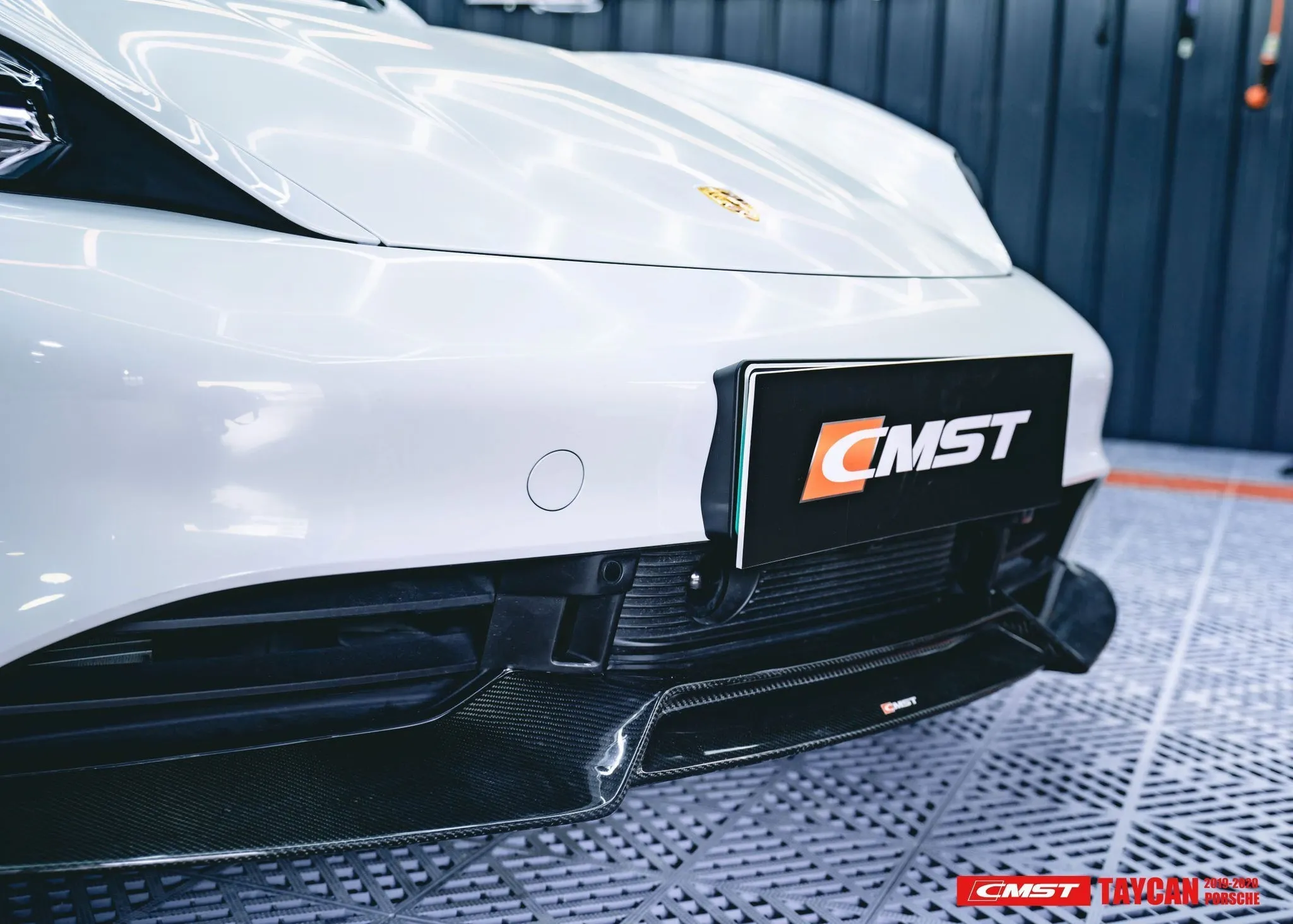 Check our price and buy CMST Carbon Fiber Body Kit set Style for Porsche Taycan Turbo & Turbo S