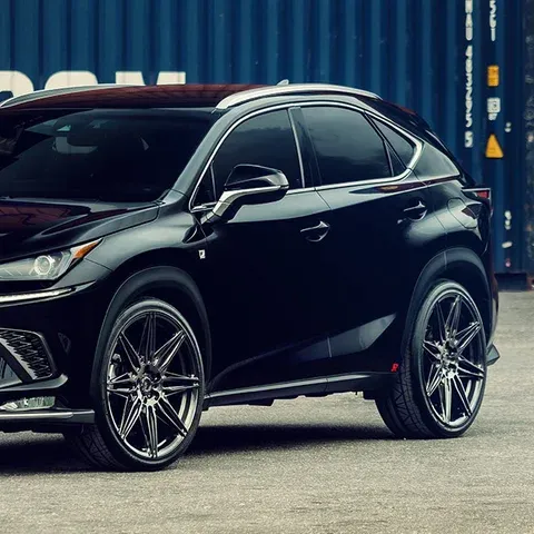 Black Lexus NX300 on ADV.1 ADV08 FlowSpec Wheels 22 Inch
