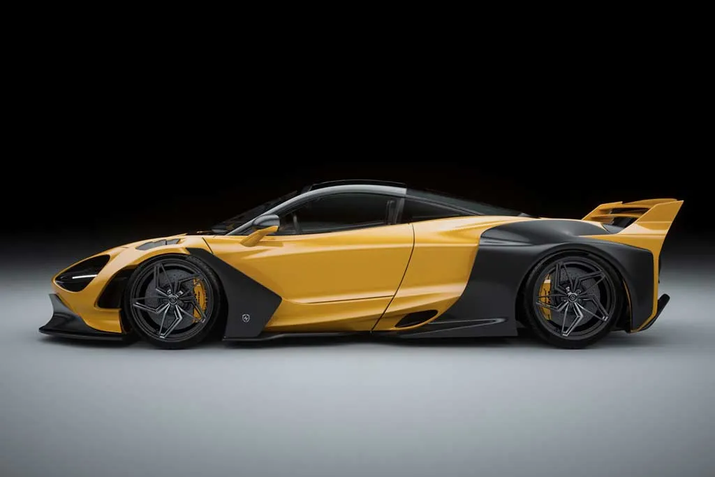 McLaren 720S Custom Body Kit by Zacoe