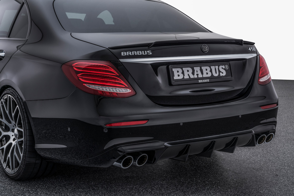 Rear fascia inserts Brabus PUR-R-RIM for Mercedes E-class W 213 E 180 - AMG E 43 | AMG Line
