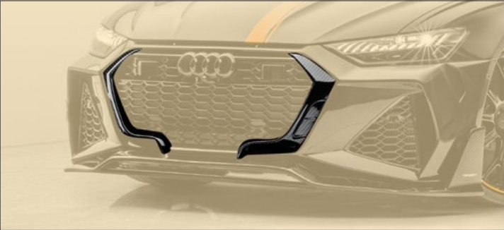 Splitter front bumper Mansory Carbon for Audi RS7