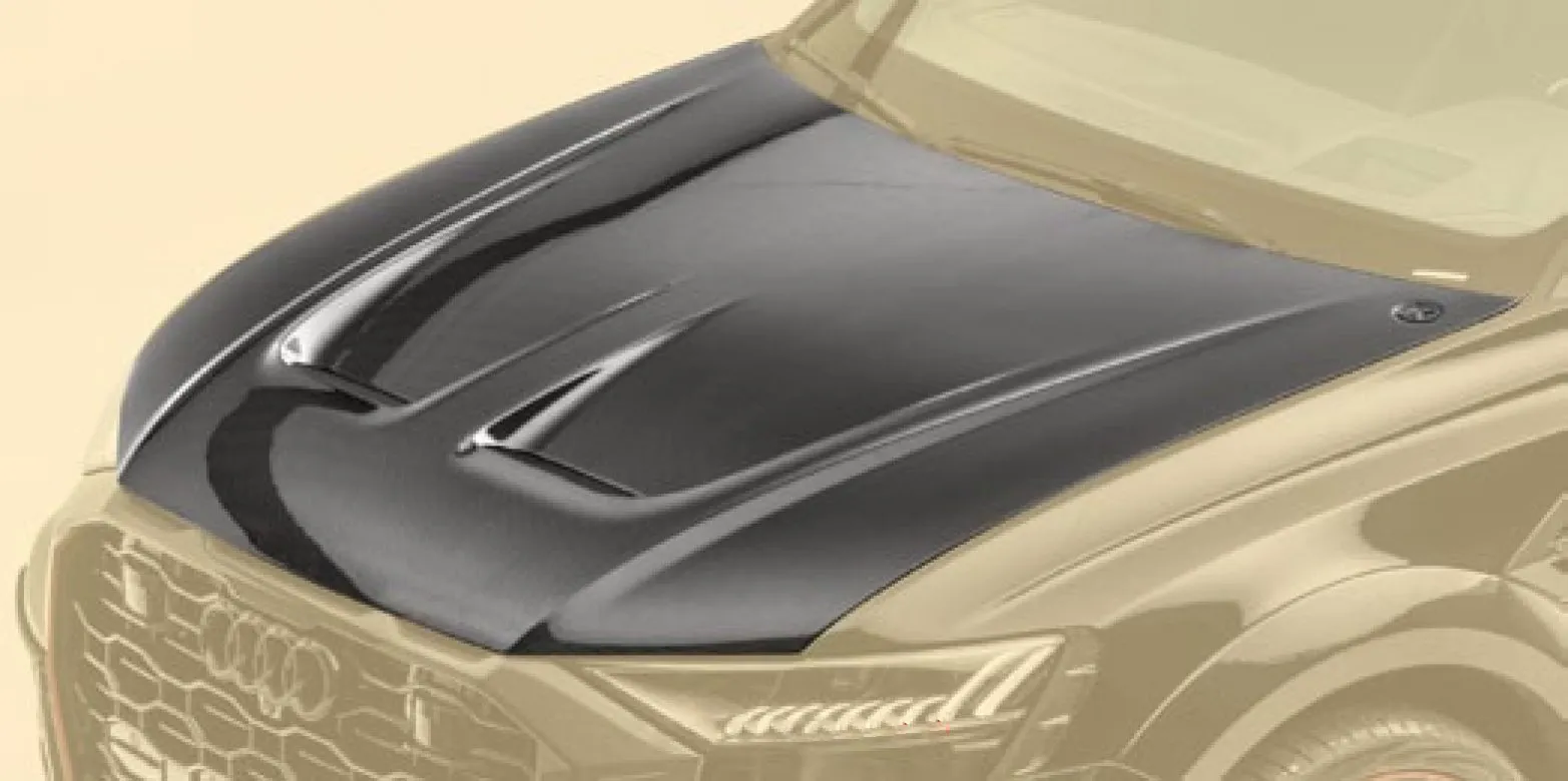 Front bonnet Mansory style Carbon for Audi RS Q8