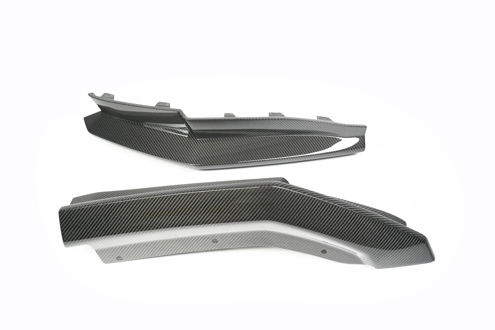 Rear bumper side inserts M Performance Forged Carbon for BMW M4 G82/G83