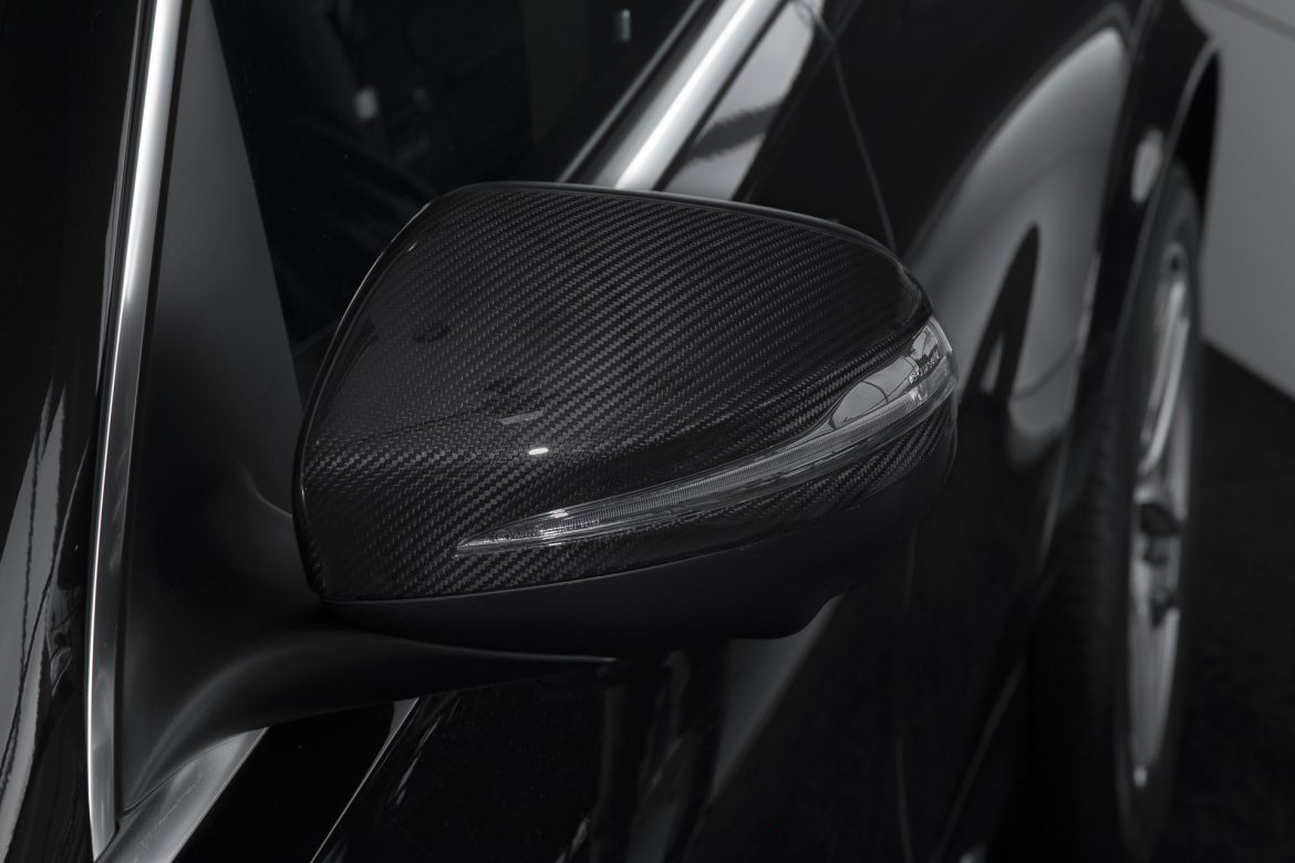 Mirror covers carbon for Mercedes E-class W213 E 180 - E 450