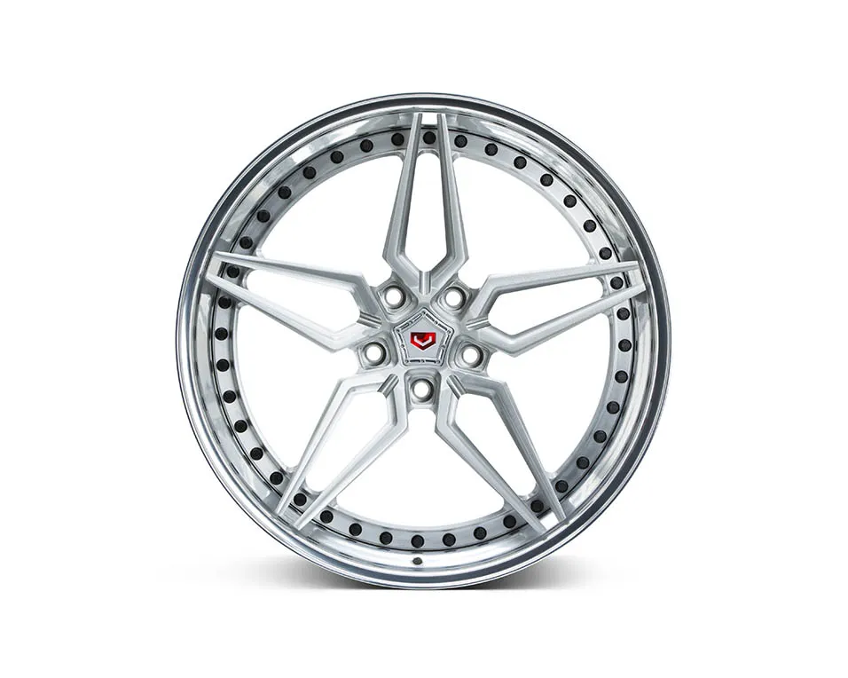 Vossen M X1 3 PIECE 3-piece forged wheel — close-up spoke detail