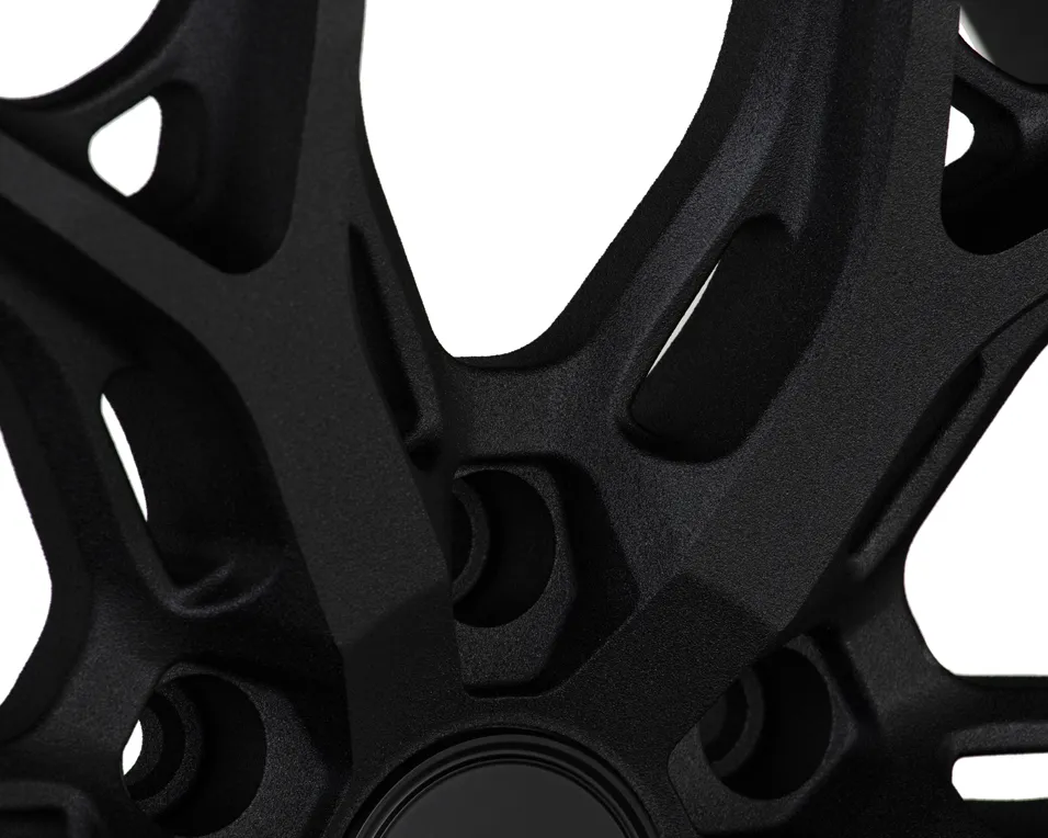 Vossen HF6 4 hybrid forged wheel — rear angle