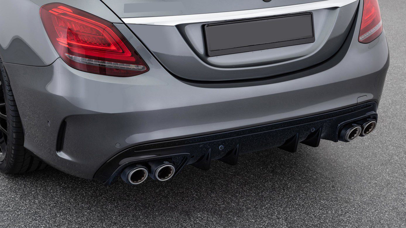 Exhaust tips BS Style Carbon for Mercedes-Benz GLE Coupe AMG C167 AMG GLE 63