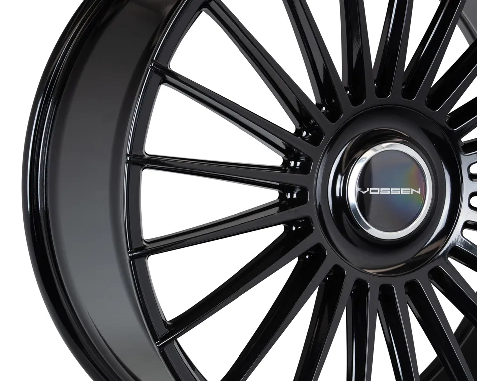Vossen HF 8 hybrid forged wheel — mounted on vehicle