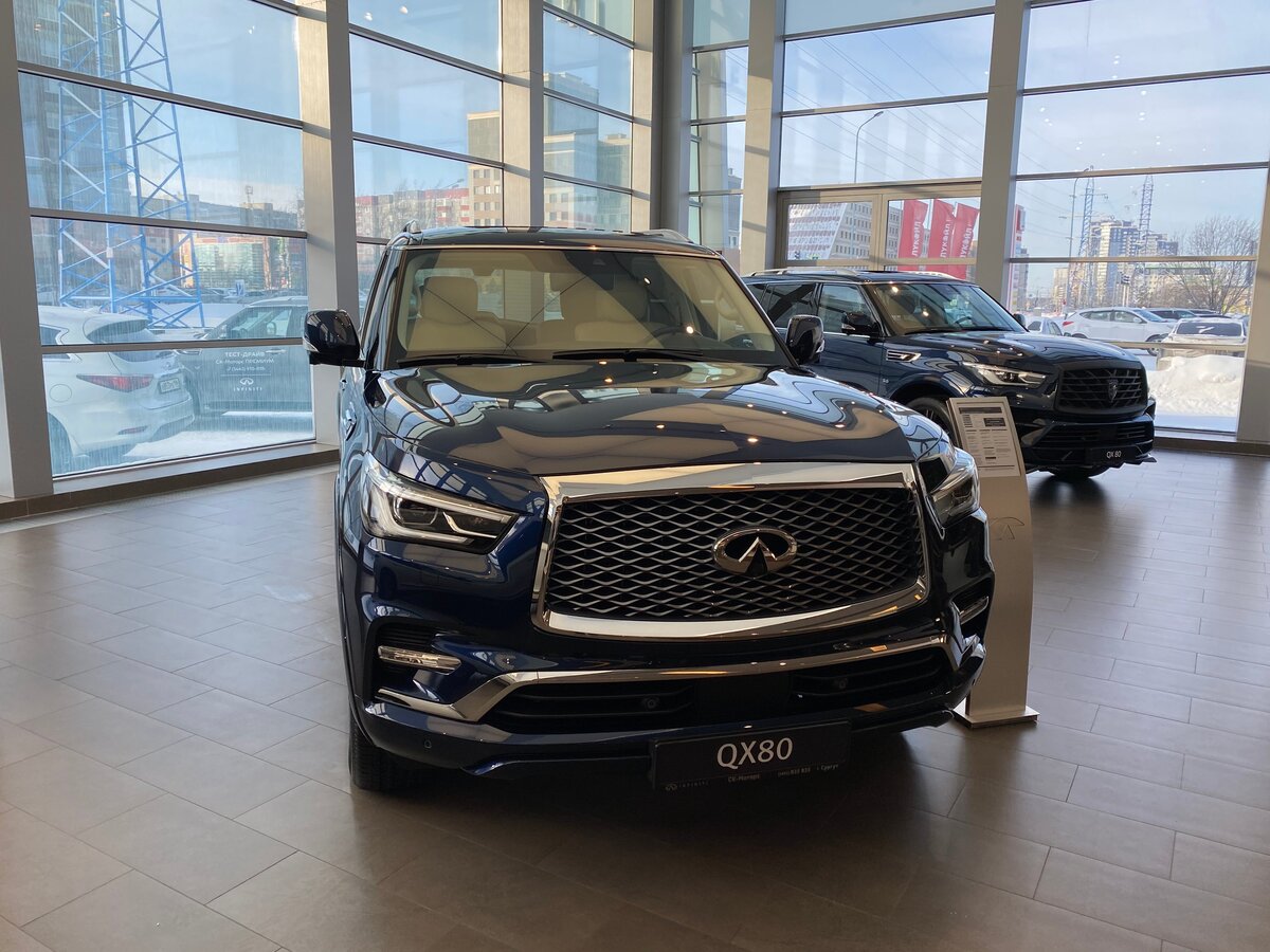 Check price and buy New Infiniti QX80 Restyling 3 For Sale