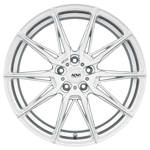 ADV.1 ADV5.0 FlowSpec Wheel 20x9 Platinum — Face View