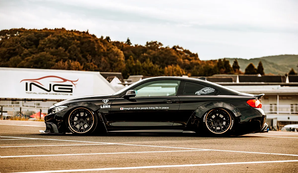 Check our price and buy Liberty Walk body kit for BMW 4 series F32/F33/F36!