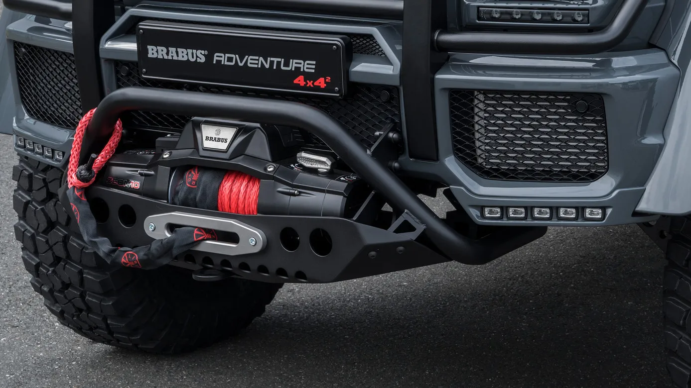 Front guard bar Brabus for Mercedes G-class W463 G 500 4X4²