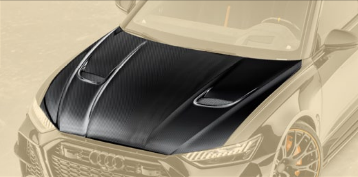 check price and buy Mansory RS6 carbon bonnet hood