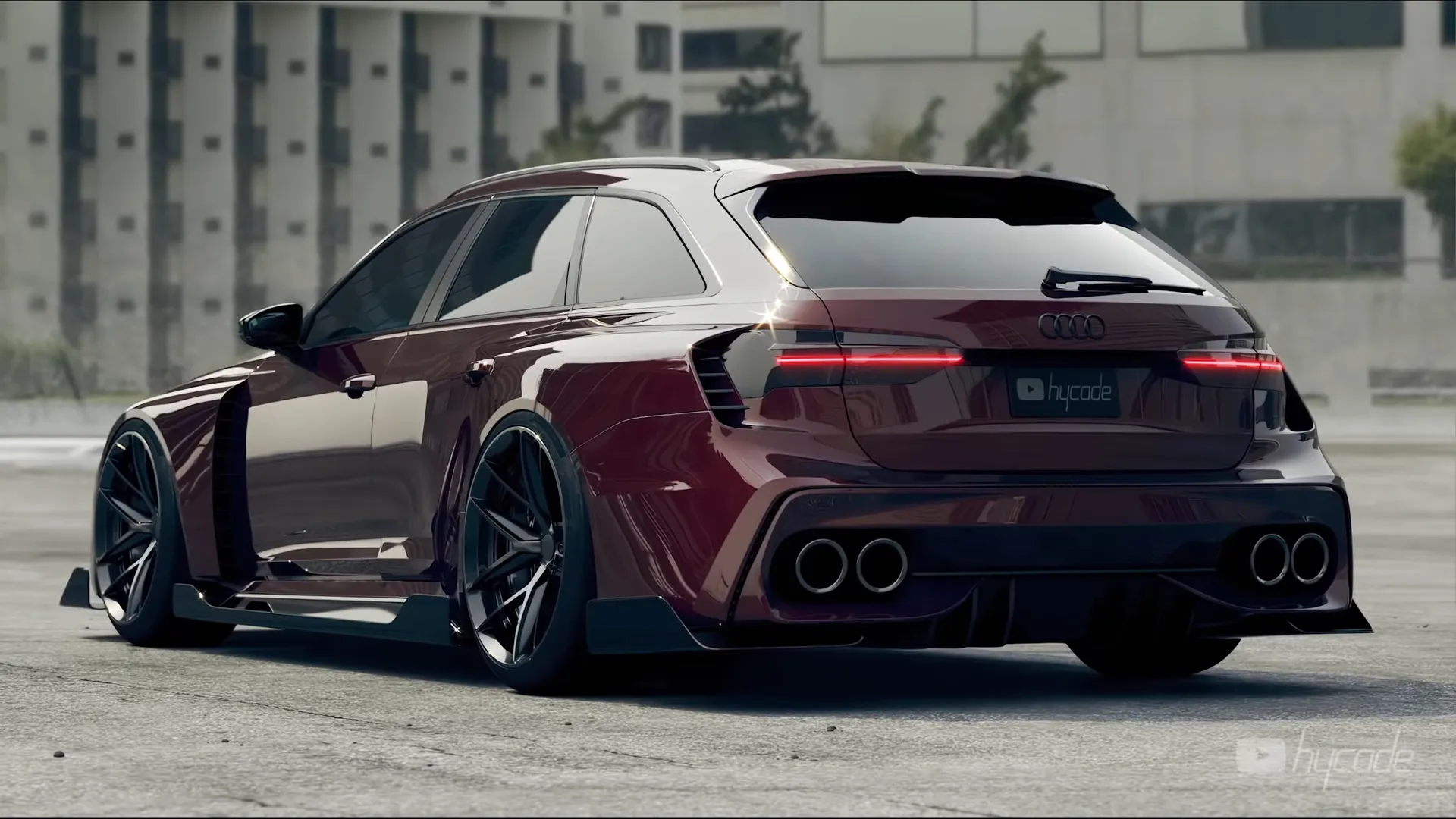 Audi RS6 Custom Body Kit by Hycade