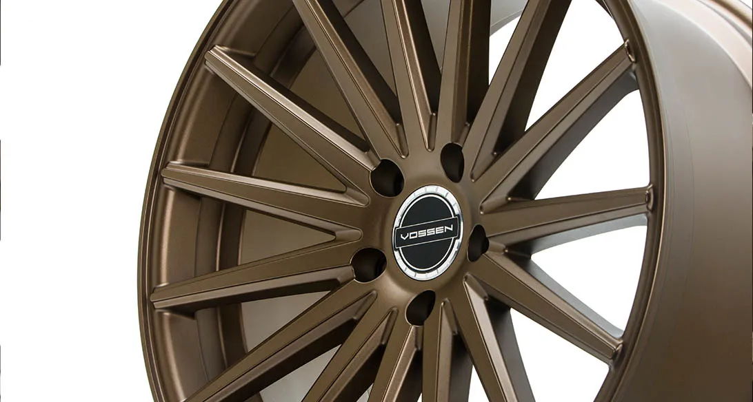 Vossen VFS 2 hybrid forged wheel — front view