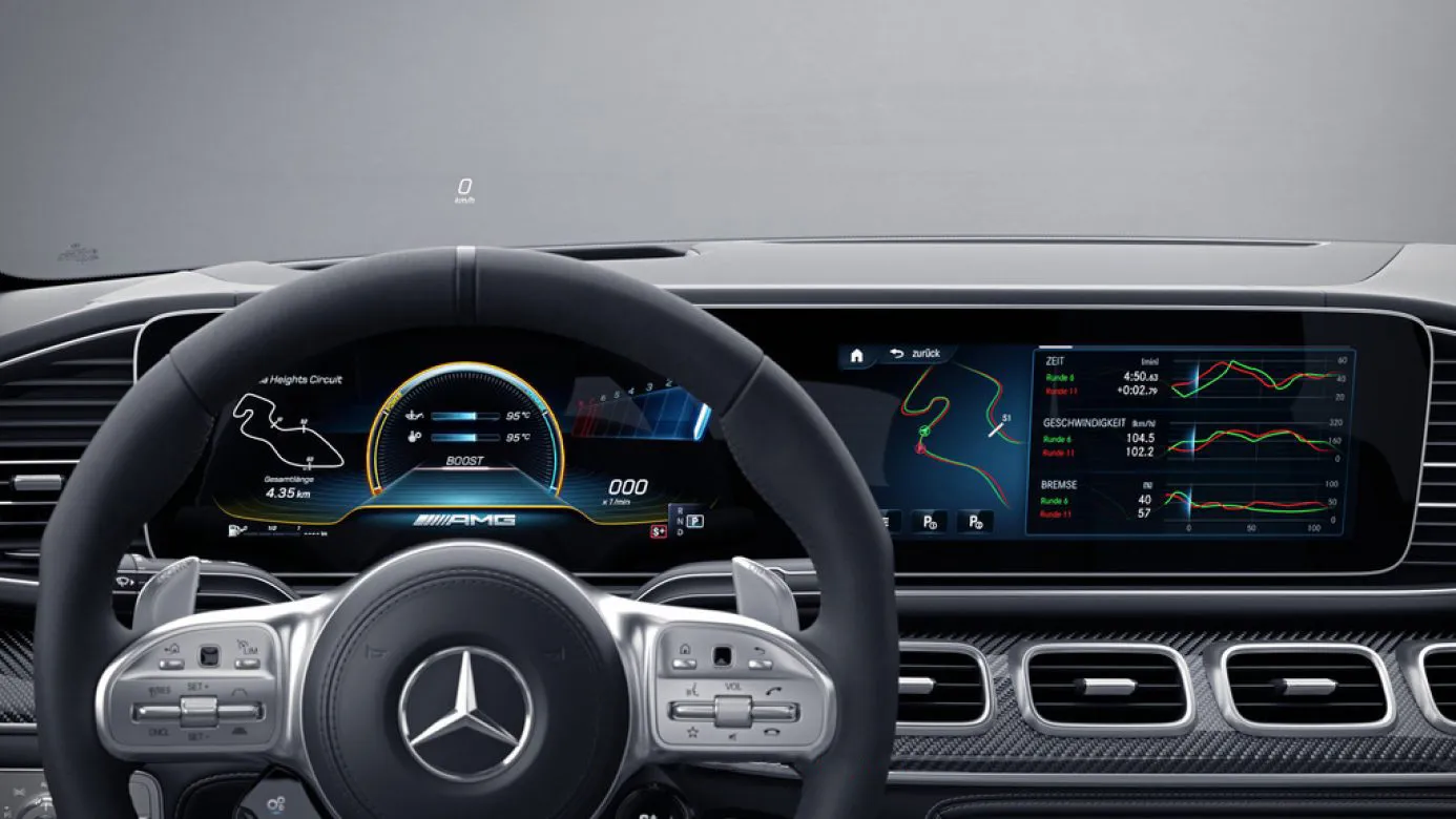 Interior trim Carbon for Mercedes-Benz GLE Coupe C167