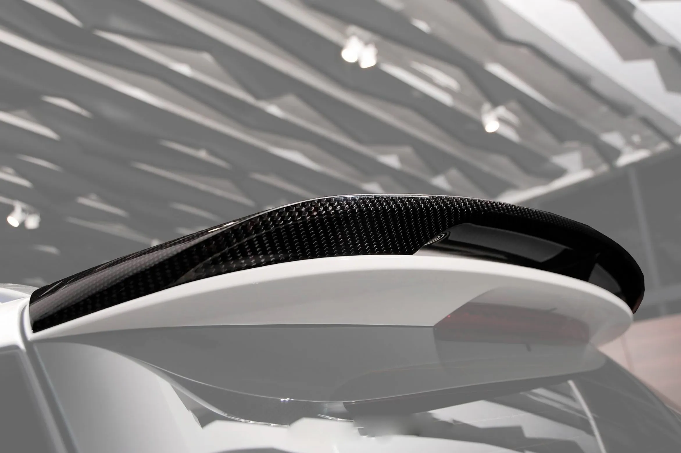 Rear spoiler BS style Carbon for Mercedes-Benz GLS AMG X166 AMG GLS 63