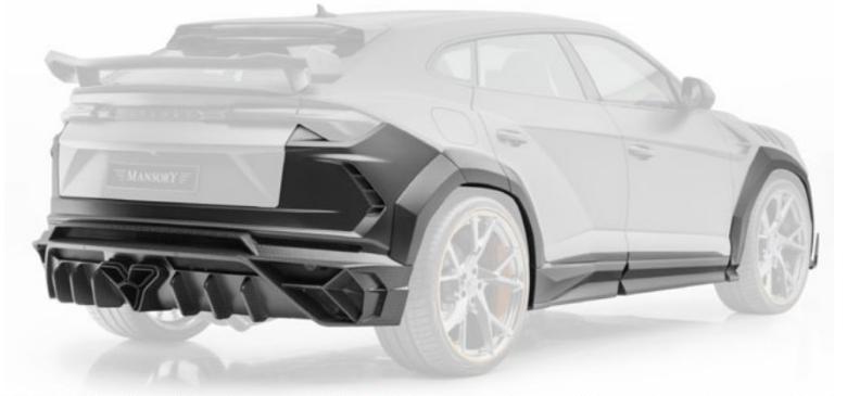 Widebody kit Mansory Carbon for Lamborghini Urus Venatus EVO 