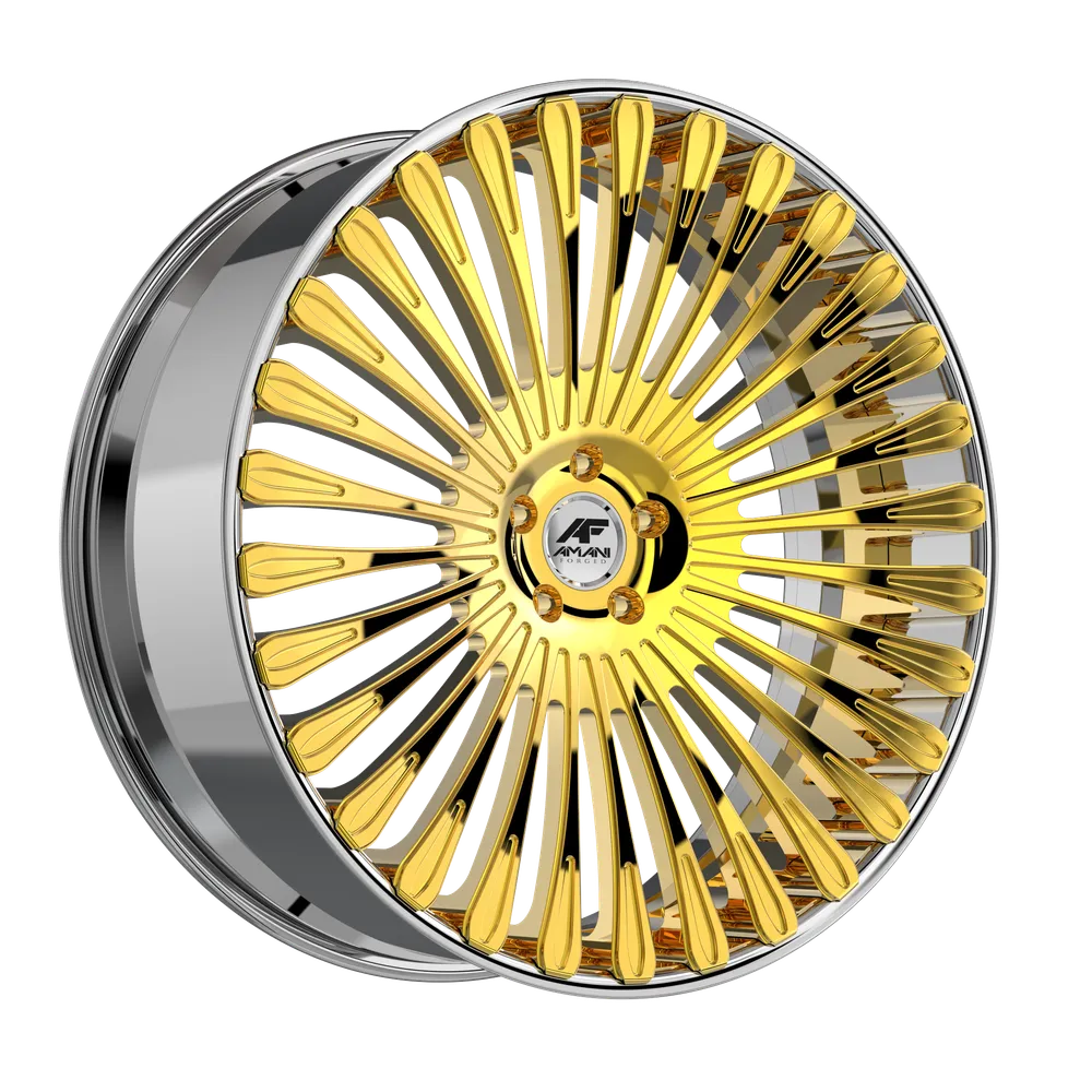 Amani Cato AXL Concave 3-Piece Forged Wheels — view 7