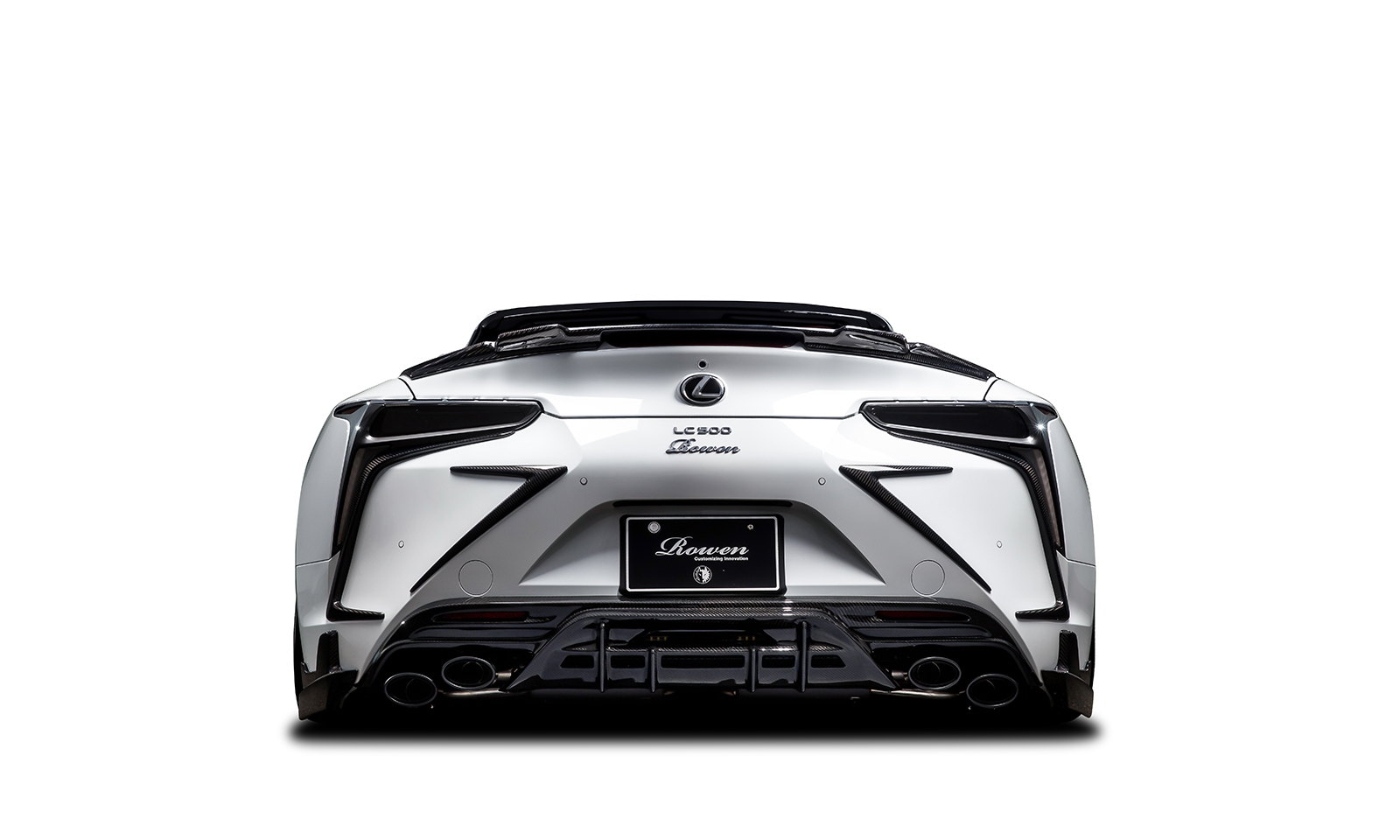 Check our price and buy Rowen body kit for Lexus LC500 Convertible DCF-Edition 2020!