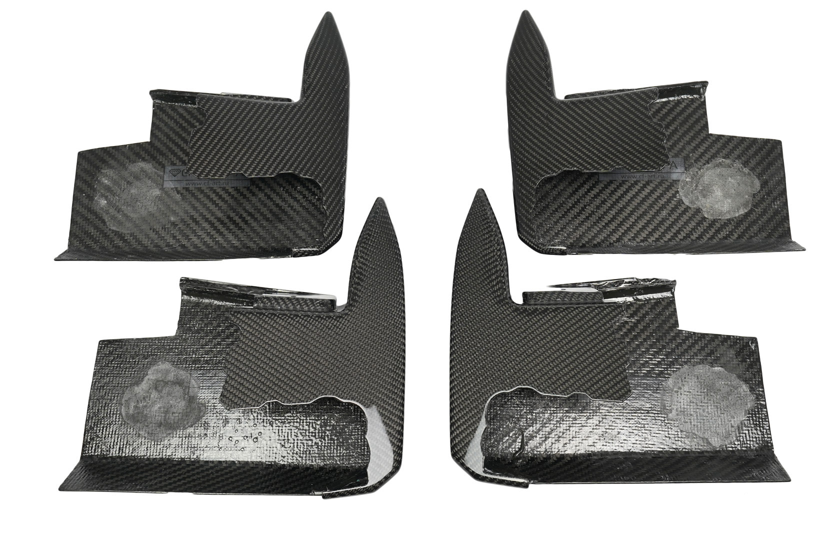 Mud flaps Carbon for Mercedes G-class W463A