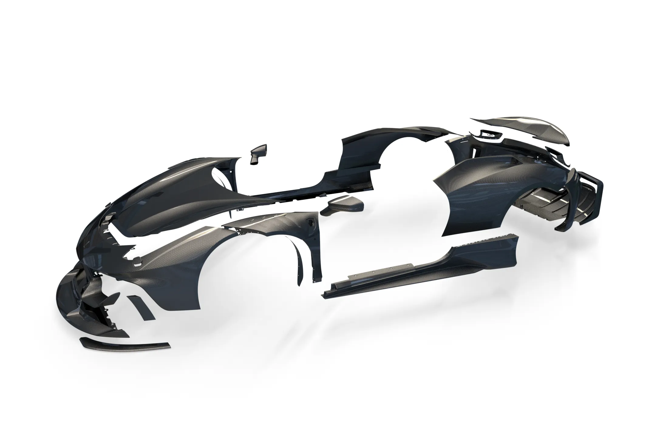 Check price and buy Duke Dynamics Body kit set for Ferrari 458
