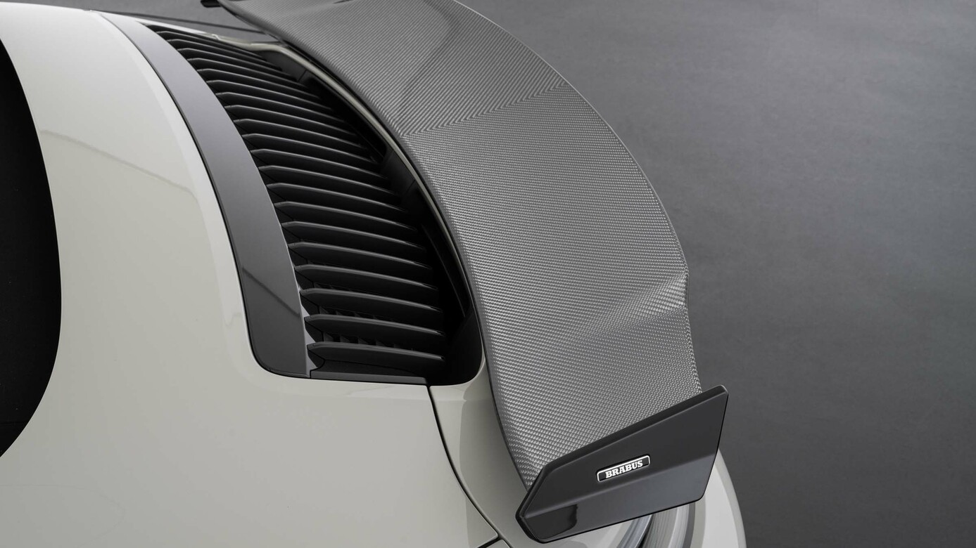 Rear spoiler BS Style Carbon for Porsche 911 Turbo