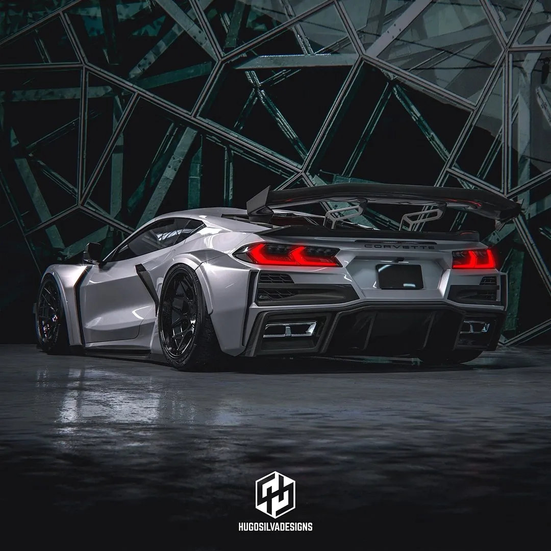 Chevrolet Corvette C8 Custom Body Kit by Hugo Silva