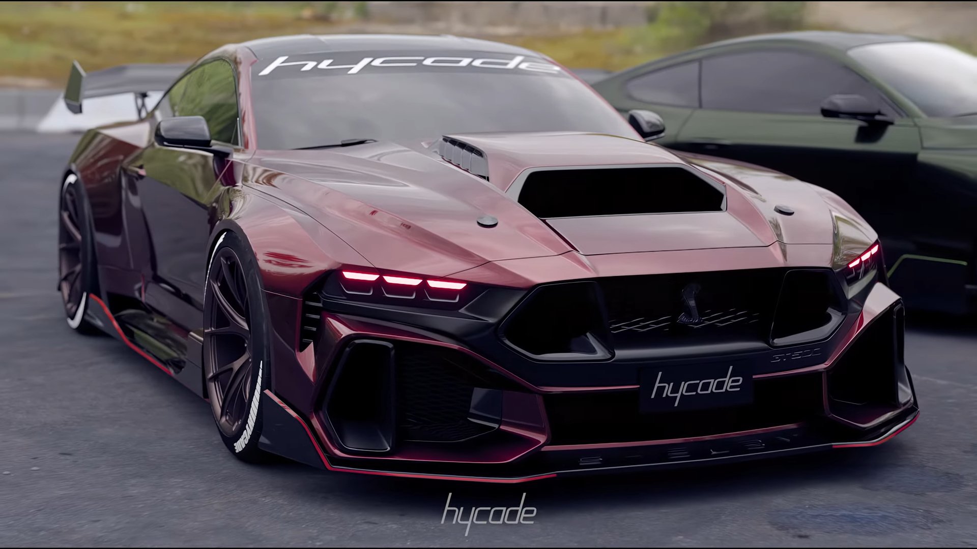 Ford Mustang GT 2024 Custom Body Kit by Hycade Køb med levering ...