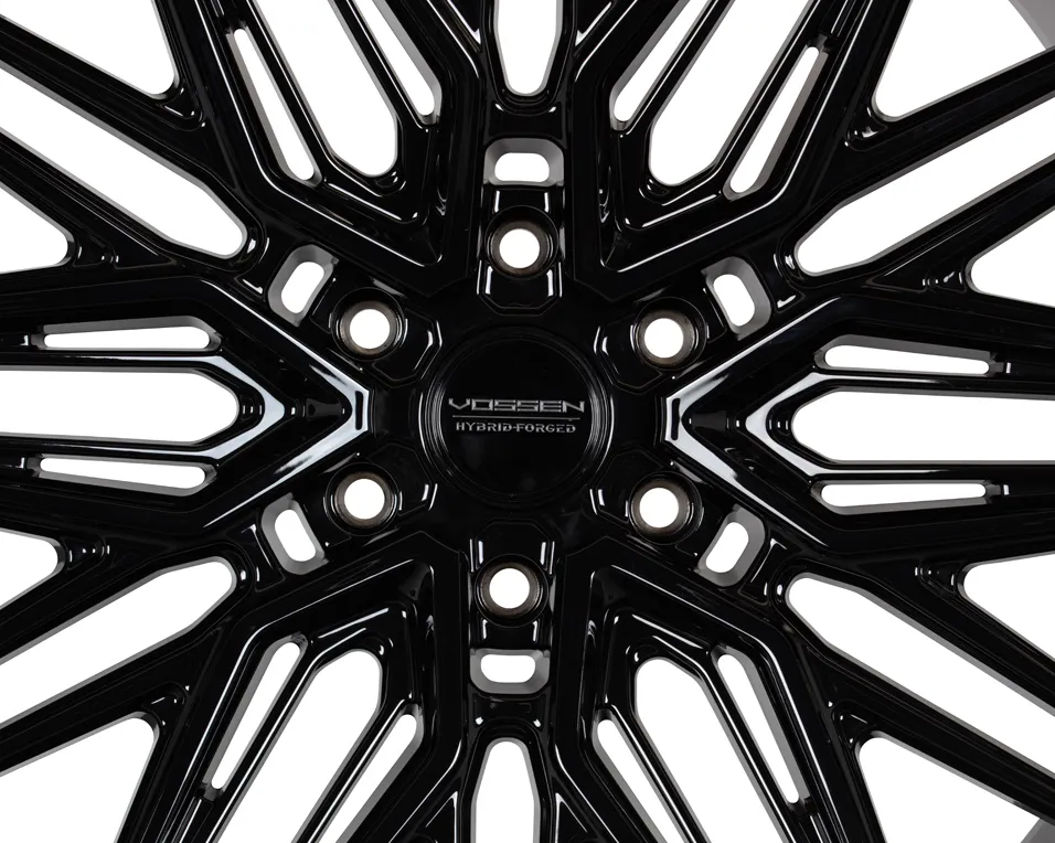 Vossen HF6 5 hybrid forged wheel — close-up spoke detail