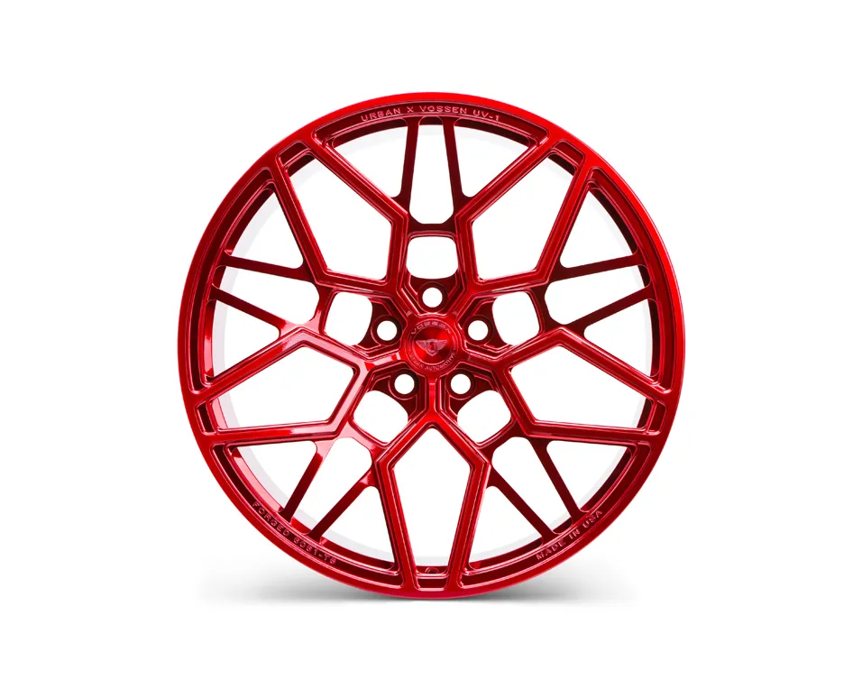 Vossen UV 1 forged wheel — side profile